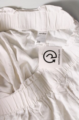 Damenhose Anko, Größe 3XL, Farbe Weiß, Preis 20,18 €