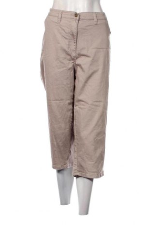 Дамски панталон Bpc Bonprix Collection, Размер 4XL, Цвят Бежов, Цена 12,76 лв.