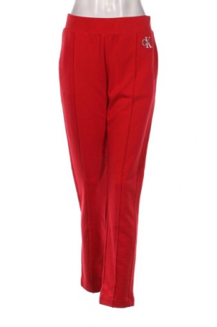 Dámske nohavice Calvin Klein Jeans, Veľkosť M, Farba Červená, Cena  77,11 €