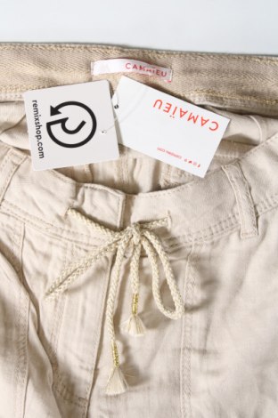 Дамски панталон Camaieu, Размер M, Цвят Екрю, Цена 17,02 лв.