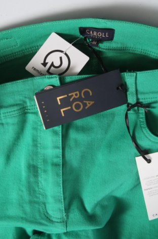 Дамски панталон Caroll, Размер XL, Цвят Зелен, Цена 73,00 лв.