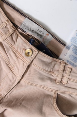 Γυναικείο παντελόνι Cecil, Μέγεθος M, Χρώμα  Μπέζ, Τιμή 20,18 €