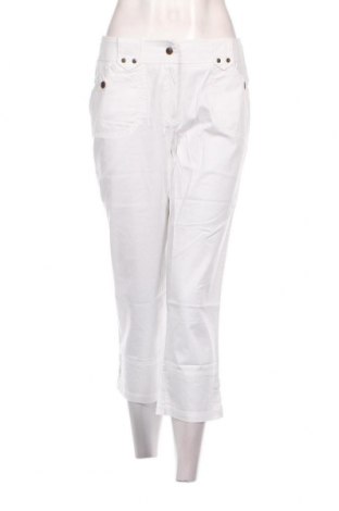 Pantaloni de femei Cheer, Mărime M, Culoare Alb, Preț 60,53 Lei