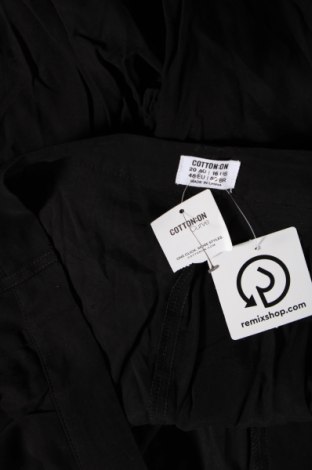 Γυναικείο παντελόνι Cotton On, Μέγεθος XXL, Χρώμα Μαύρο, Τιμή 28,45 €