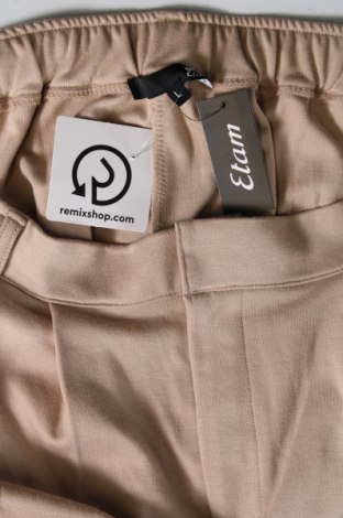 Pantaloni de femei Etam, Mărime L, Culoare Bej, Preț 42,93 Lei