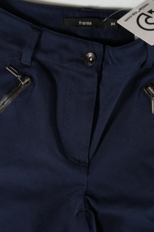 Pantaloni de femei Fransa, Mărime XS, Culoare Albastru, Preț 25,76 Lei