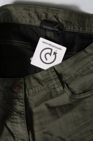 Дамски панталон Gina, Размер L, Цвят Зелен, Цена 8,12 лв.