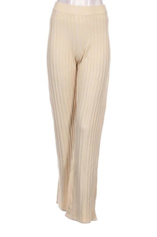 Pantaloni de femei Gina Tricot, Mărime XL, Culoare Ecru, Preț 51,51 Lei
