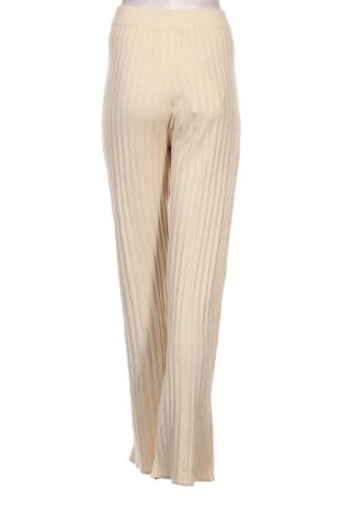 Pantaloni de femei Gina Tricot, Mărime XL, Culoare Ecru, Preț 35,53 Lei