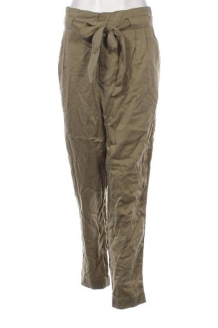 Дамски панталон H&M L.O.G.G., Размер XL, Цвят Зелен, Цена 46,00 лв.