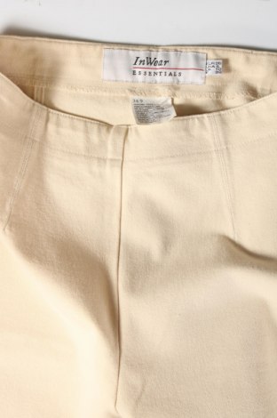 Дамски панталон In Wear, Размер S, Цвят Екрю, Цена 26,55 лв.