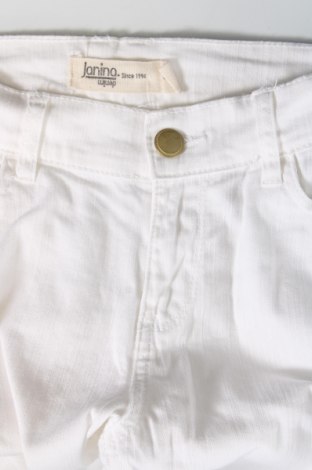 Дамски панталон Janina Denim, Размер XS, Цвят Бял, Цена 10,15 лв.