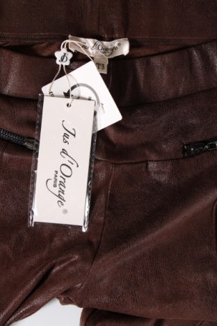 Pantaloni de femei Jus D'orange, Mărime M, Culoare Maro, Preț 42,93 Lei