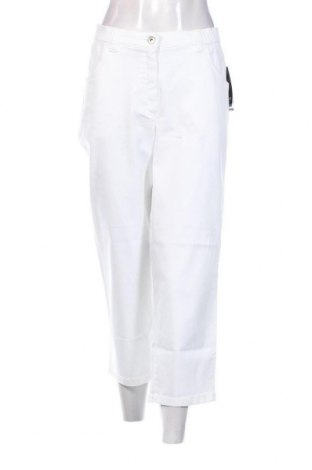 Pantaloni de femei KJ Brand, Mărime L, Culoare Alb, Preț 151,32 Lei