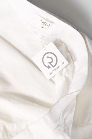 Γυναικείο παντελόνι Khoko, Μέγεθος XXL, Χρώμα Λευκό, Τιμή 17,94 €