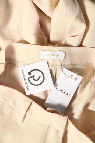 Γυναικείο παντελόνι Kookai, Μέγεθος L, Χρώμα Εκρού, Τιμή 11,29 €