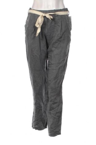 Pantaloni de femei Lin Passion, Mărime L, Culoare Gri, Preț 225,72 Lei