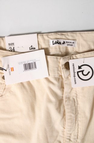 Pantaloni de velvet de femei Lois, Mărime XXL, Culoare Bej, Preț 158,49 Lei
