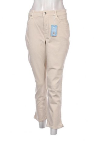 Γυναικείο παντελόνι Mac, Μέγεθος L, Χρώμα  Μπέζ, Τιμή 34,62 €