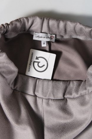 Дамски панталон Made In Italy, Размер M, Цвят Сив, Цена 14,17 лв.