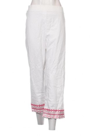 Γυναικείο παντελόνι Maggie T, Μέγεθος 3XL, Χρώμα Λευκό, Τιμή 13,99 €