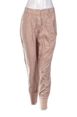 Γυναικείο παντελόνι Marc Aurel, Μέγεθος L, Χρώμα  Μπέζ, Τιμή 19,35 €