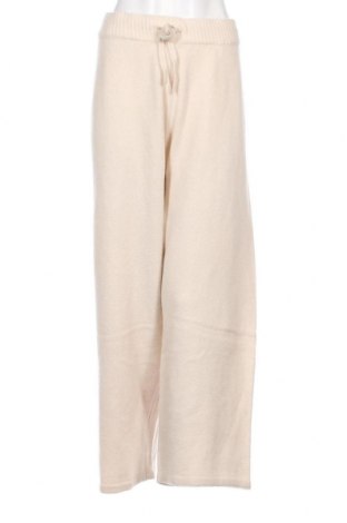 Pantaloni de femei Monki, Mărime L, Culoare Ecru, Preț 51,58 Lei