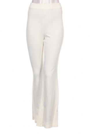 Γυναικείο παντελόνι Monki, Μέγεθος L, Χρώμα Εκρού, Τιμή 8,84 €