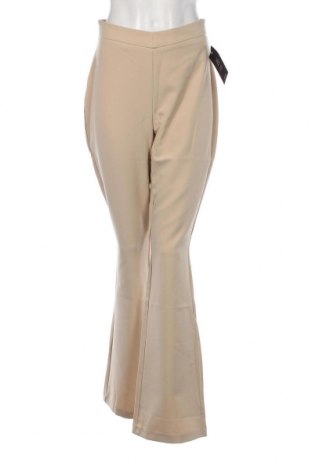 Γυναικείο παντελόνι NA-KD, Μέγεθος M, Χρώμα  Μπέζ, Τιμή 7,62 €