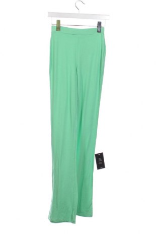 Дамски панталон NA-KD, Размер XXS, Цвят Зелен, Цена 14,79 лв.