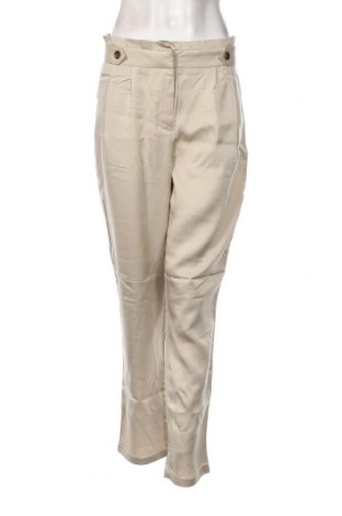 Дамски панталон Naf Naf, Размер L, Цвят Екрю, Цена 26,10 лв.