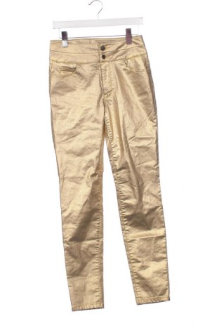 Дамски панталон Naf Naf, Размер S, Цвят Златист, Цена 20,88 лв.