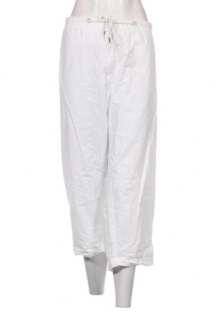 Γυναικείο παντελόνι Nkd, Μέγεθος 4XL, Χρώμα Λευκό, Τιμή 8,61 €