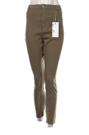 Γυναικείο παντελόνι ONLY, Μέγεθος 3XL, Χρώμα Πράσινο, Τιμή 14,48 €