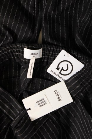 Γυναικείο παντελόνι Object, Μέγεθος M, Χρώμα Μαύρο, Τιμή 8,97 €