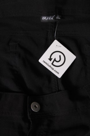 Pantaloni de femei Okay, Mărime 3XL, Culoare Negru, Preț 70,59 Lei