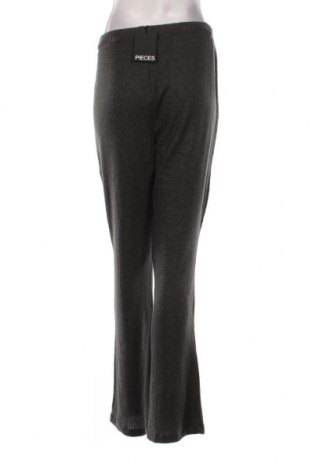 Γυναικείο παντελόνι Pieces, Μέγεθος M, Χρώμα Γκρί, Τιμή 6,96 €