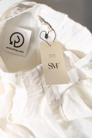 Γυναικείο παντελόνι SMF, Μέγεθος S, Χρώμα Λευκό, Τιμή 10,32 €