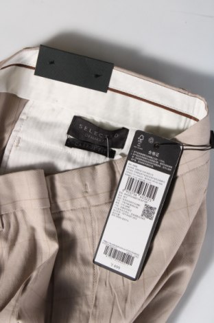 Дамски панталон Selected, Размер M, Цвят Бежов, Цена 21,90 лв.