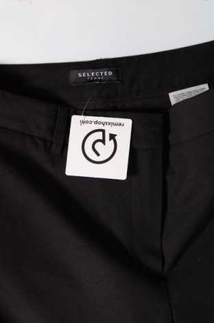 Дамски панталон Selected Femme, Размер S, Цвят Черен, Цена 15,27 лв.