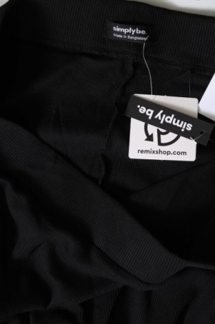 Γυναικείο παντελόνι Simply Be, Μέγεθος XXL, Χρώμα Μαύρο, Τιμή 8,77 €