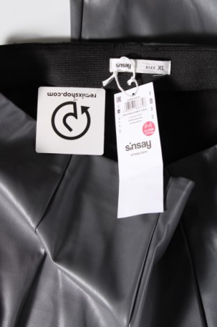 Γυναικείο παντελόνι Sinsay, Μέγεθος M, Χρώμα Γκρί, Τιμή 9,72 €