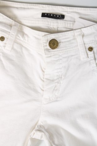 Γυναικείο παντελόνι Sisley, Μέγεθος XS, Χρώμα Λευκό, Τιμή 21,28 €