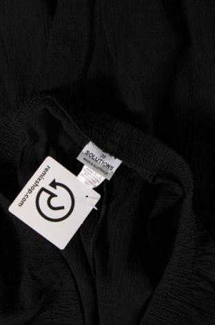 Γυναικείο παντελόνι Solutions, Μέγεθος 3XL, Χρώμα Μαύρο, Τιμή 11,66 €