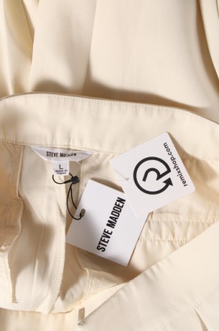Pantaloni de femei Steve Madden, Mărime L, Culoare Ecru, Preț 254,54 Lei