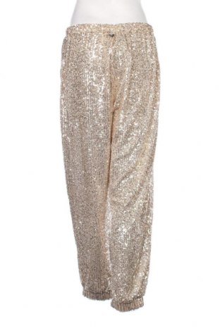 Γυναικείο παντελόνι TWINSET, Μέγεθος M, Χρώμα Χρυσαφί, Τιμή 69,07 €