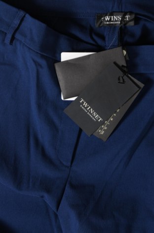 Γυναικείο παντελόνι TWINSET, Μέγεθος XL, Χρώμα Μπλέ, Τιμή 138,14 €