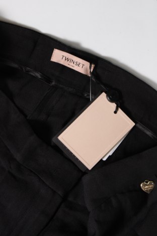 Γυναικείο παντελόνι TWINSET, Μέγεθος L, Χρώμα Μαύρο, Τιμή 138,14 €