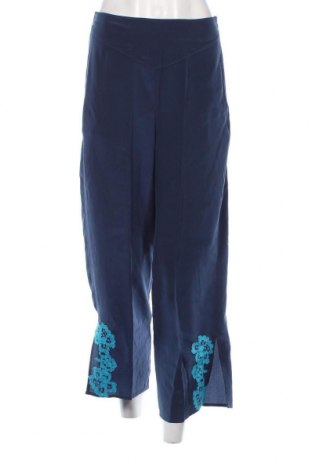Γυναικείο παντελόνι TWINSET, Μέγεθος M, Χρώμα Μπλέ, Τιμή 48,35 €
