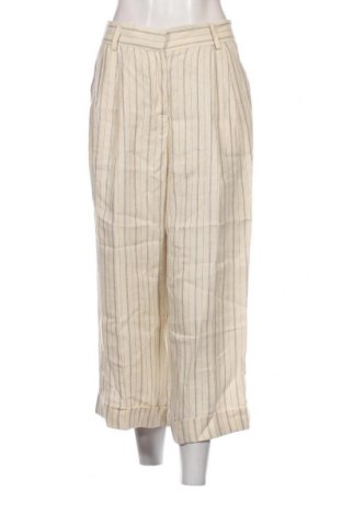 Дамски панталон TWINSET, Размер XL, Цвят Екрю, Цена 96,48 лв.